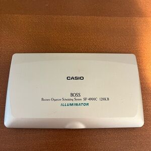 Casio SF-4900C Electronic Organizer with Illuminator